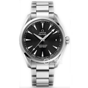 VS厂欧米茄垂直黑盘海马150米复刻表231.10.42.21.01.003