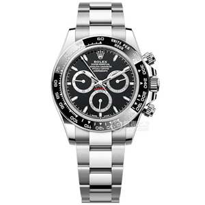 VS厂劳力士迪通拿黑陶迪丹东4131机复刻表